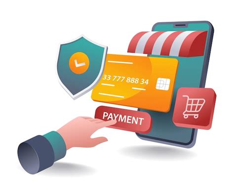 Premium Vector Digital Payment System For Online Shopping