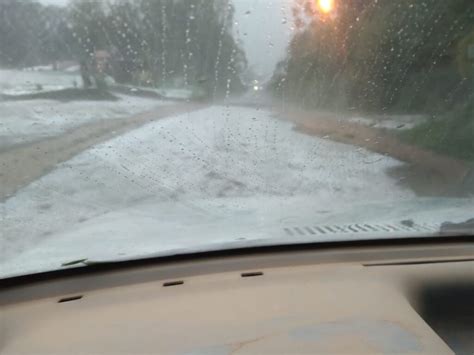 Chuva Com Vento E Granizo Atinge Localidade Da Barra Mansa Em