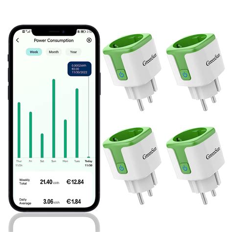 Wlan Steckdose Mit Strommessung Stromverbrauch Energiekostenmesser