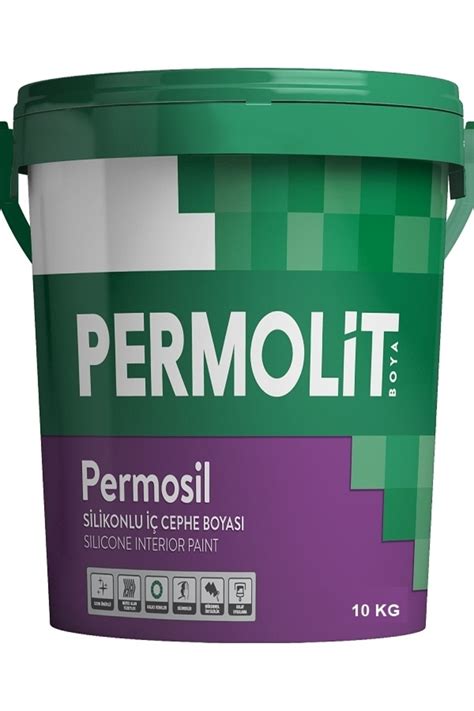 Permolit Permosil Silikonlu İç Cephe Boyası 10 kg Beyaz Fiyatı