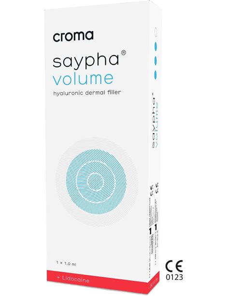 Saypha Volume Lidocaine 1ml Croma Hyaluronic Filler Market