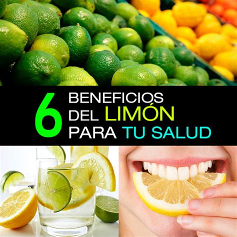 6 Beneficios Del Limón Para Tu Salud La Guía De Las Vitaminas