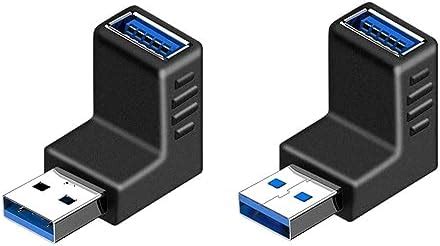 Amazon Herfair 90 Degree USB 3 0 Adapter 2 Pack Vertical Up And