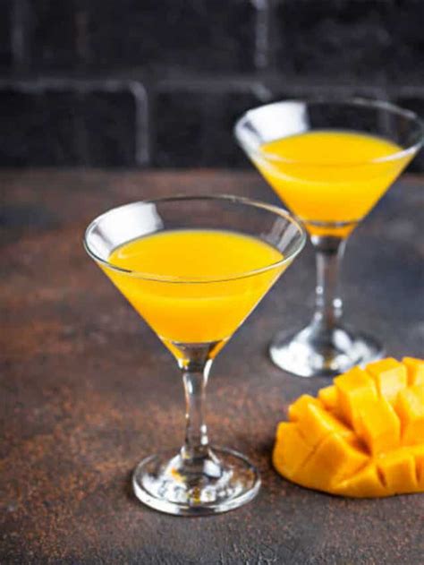 Mango Martini Classic Cocktail With A Fruity Twist