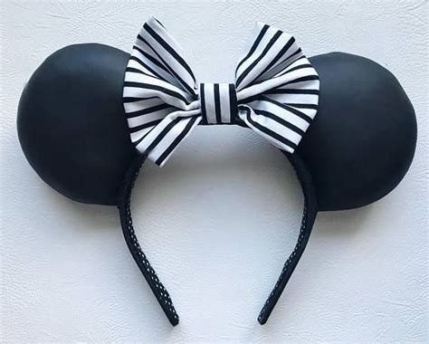 Matte Black Mouse Ears Diy Mickey Ears