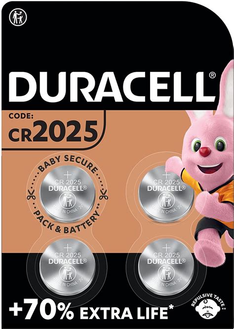 Duracell Specialty 2025 3V Lithium Knopfzelle Batterie CR2025 DL2025