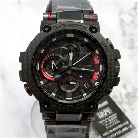 Casio G Shock Mtg B1000b 1ajf Watch Beautiful Box With Tag Bluetooth