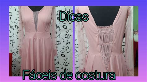 Como Alargar Um Vestido De Festa Nas Costa Usando El Stico Youtube