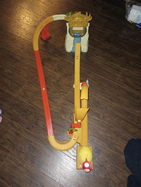 Hot Wheels The Super Mario Bros Movie Jungle Kingdom Raceway Playset