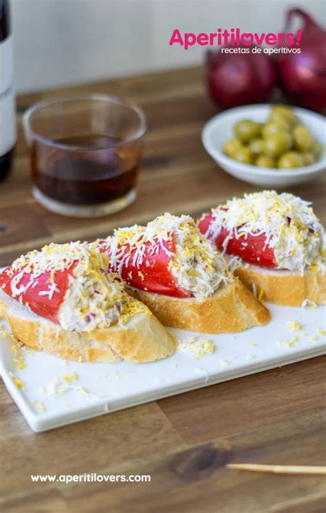 Pintxo de Pimientos del Piquillo rellenos de Atún Aperitilovers