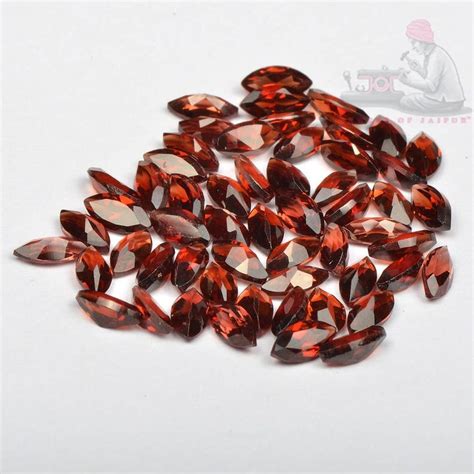 Natural Red Garnet 8x4mm Calibrated Size Faceted Cut Marquise Etsy