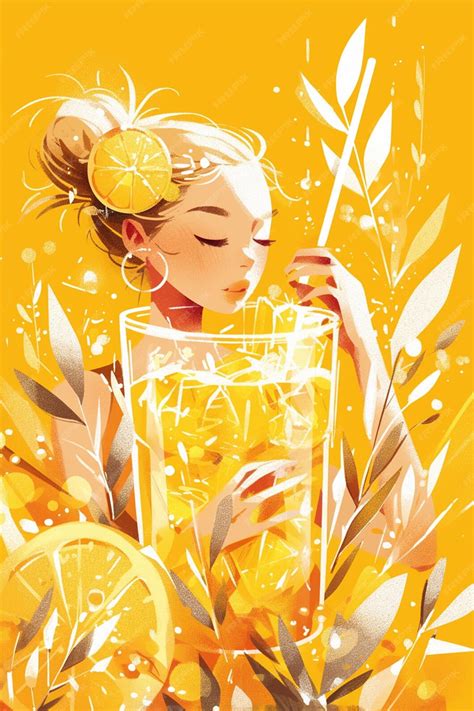 Premium Vector Spicy Ginger Pineapple Juice For A Warm Twist