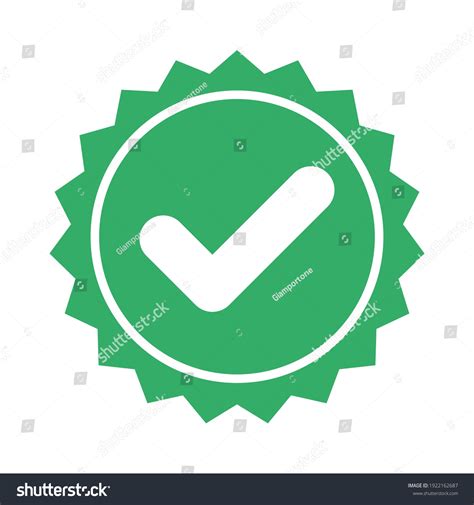 Checkmark Vector Icon Star Badge Symbol Vector Có Sẵn Miễn Phí Bản