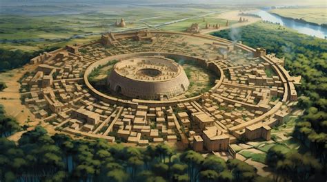 Premium Photo The Representation Of The Ancient Indus Valley City