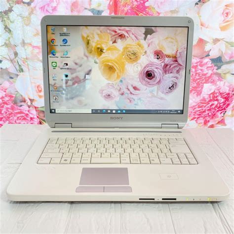 30％割引ホワイト系【希少！！】 ♡初期設定済み♡すぐに使える人気のvaioノートpc♡高スペックssd120gb ノートpc Pc