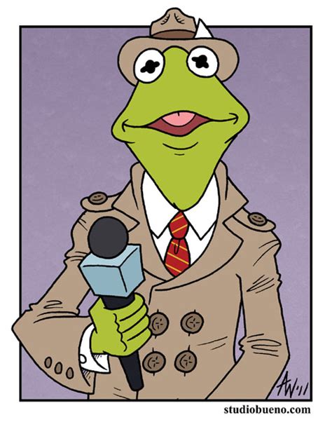 Reporter Kermit by StudioBueno on DeviantArt