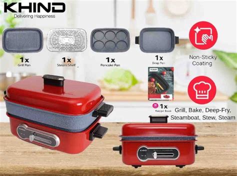Khind MC R Ultimate Multi Hot Plate Multi Cooker Furniture Home Living Kitchenware
