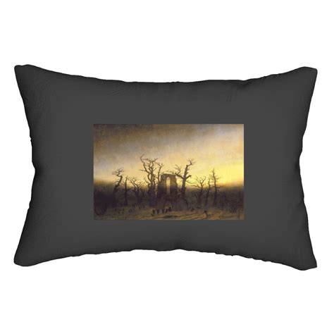 The Archway By Caspar David Friedrich Lumbar Pillows Sold By