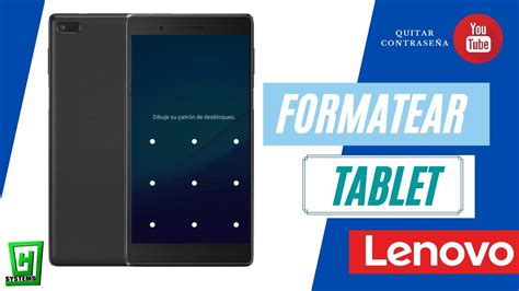 Como FORMATEAR y Quitar Contraseñas a Cualquier Tablet Lenovo TB 7304F