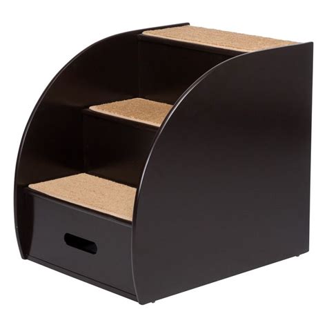 Trixie Pet Products Three Step Wooden Pet Stairs