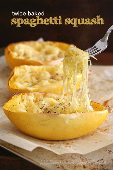 Twice Baked Spaghetti Squash Recipes Low Carb Recipes Cooking Recipes