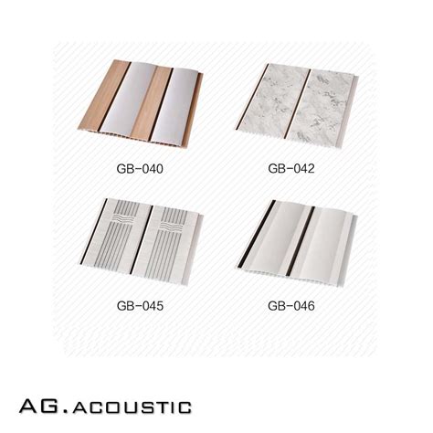 Ag Acoustic Decorative Materials Laminate Pvc Wall Panels Ceiling