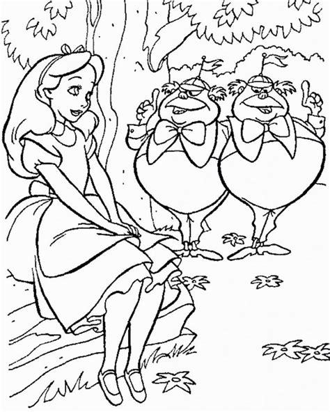 Alice In Wonderland Coloring Pages Mad Hatter At GetDrawings Free 13650