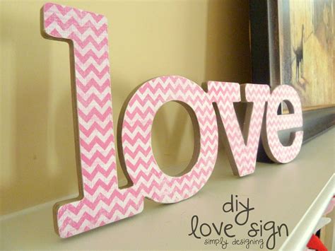 Diy Love Sign