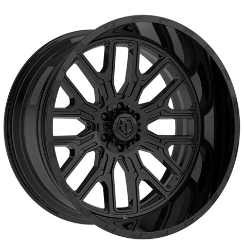 Tis Wheels B Gloss Black Off Road Rims Tor