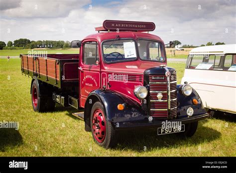 Bedford O Series Commercial Truck From 1950s In UK Stock Photo Alamy