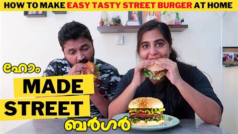 Home Made Street Burger Vlog 230 Youtube