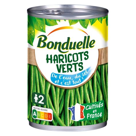 Haricots verts extra fins BONDUELLE la boîte de 220g à Prix Carrefour