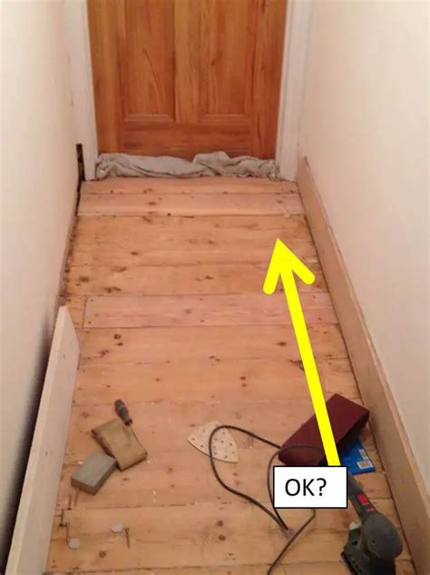 Sanding A Narrow Landing Floor Diynot Forums