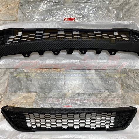 Bnew Orig Honda City Gn Front Lower Rs Honeycomb Grille Shopee