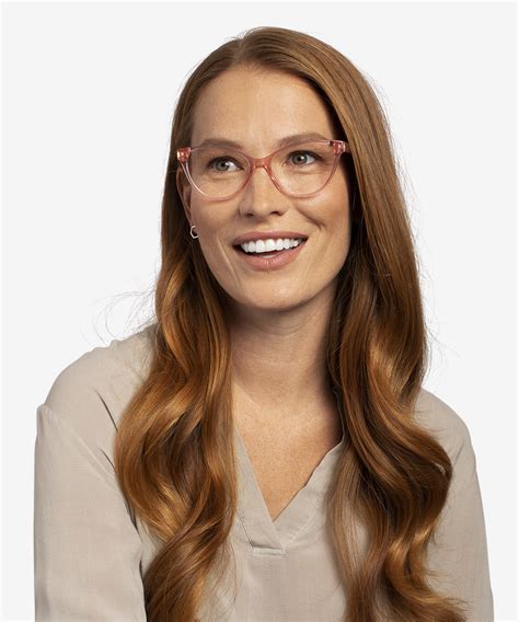 Lantana Cat Eye Clear Nude Glasses For Women Eyebuydirect Canada