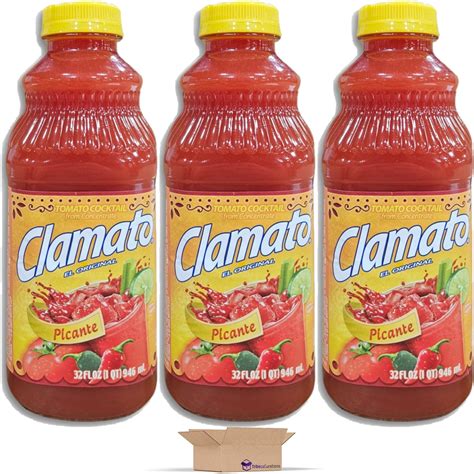 Clamato Picante Tomato Cocktail Value Pack Bundled By Tribeca