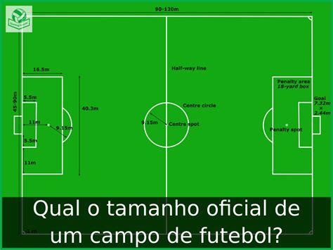 Qual O Tamanho Oficial De Um Campo De Futebol