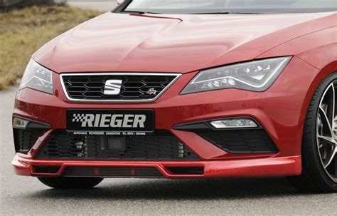 Frontlippe Rieger Cupra FR Facelift für Seat Leon 5F JMS