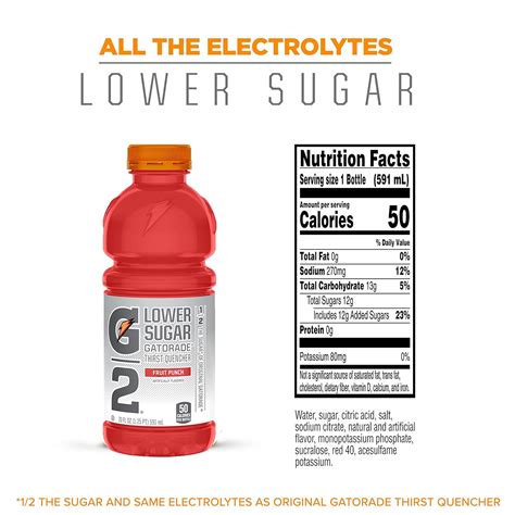 Buy Gatorade G2 Low Calorie Fruit Punch 8 Pack 20 Oz Online At