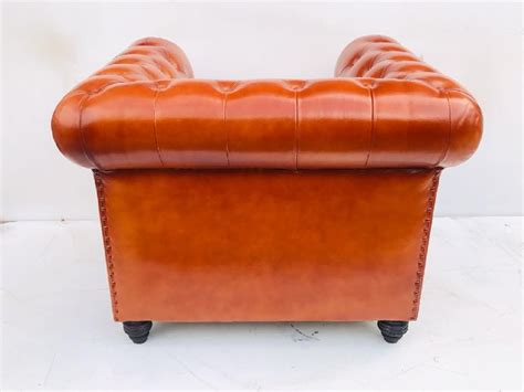 Single Seater Leather Chesterfield Sofa Style Fancy At Rs 14000 In