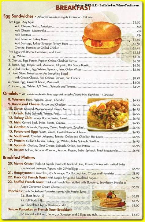 Bagel Cafe Restaurant In Staten Island Menus Photos