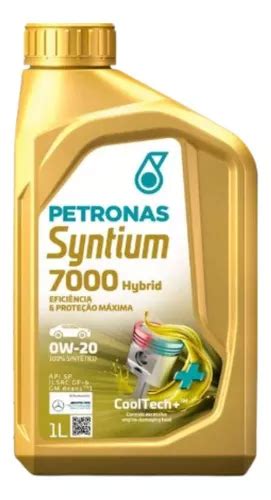 Kit 05un Óleo Petronas Syntium 7000 Hybrid 0w20 Frete grátis