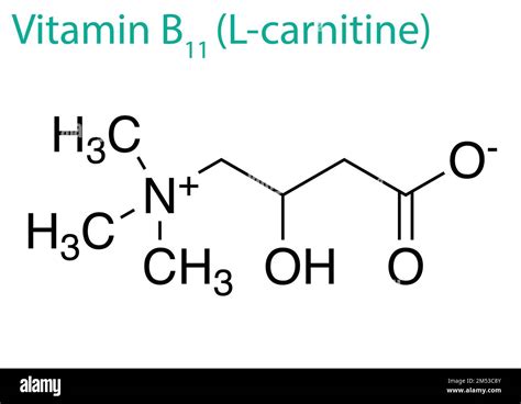 An Illustration Of A Vitamin B11 Molecule Isolated On A White