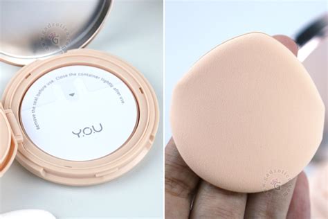 Y O U Noutriwear Review Foundation Cushion Concealer Loose Powder