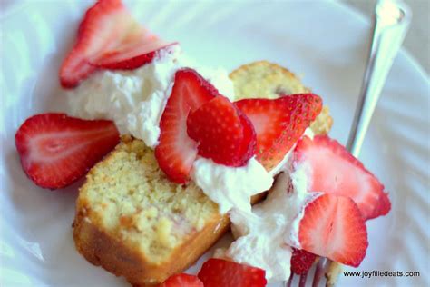 Strawberry Shortcake Pound Cake Joy Filled Eats