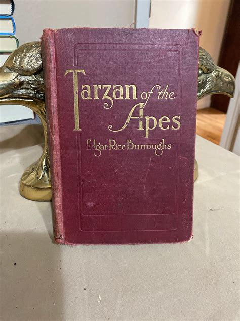 Tarzan Of The Apes Edgar Rice Burroughs McClurg 1914 First Edition