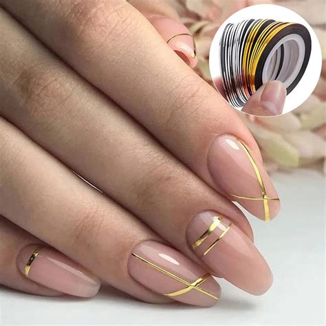 Simple Nail Designs With Lines