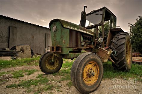 Old Cornish Tractor Photograph by Rob Hawkins - Pixels