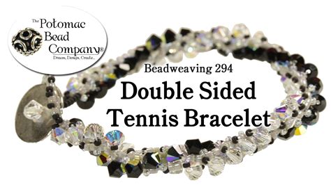 Make A Double Sided Tennis Bracelet Beadweaving 284 Bead Work