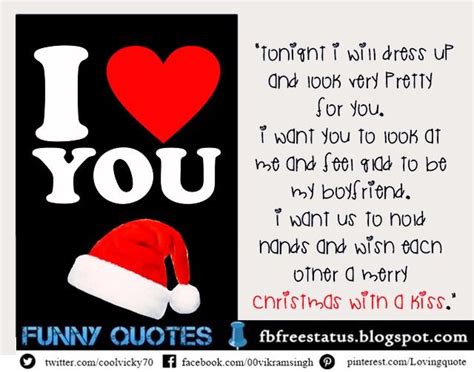 Cute Christmas Sayings For Boyfriend